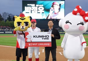 “自责分率3.48”白川与“打击率三成”朴正宇，荣获起亚虎9月MVP