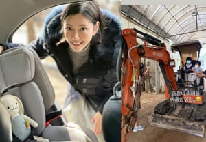 “Eric ♥” Na Hye-mi reveals her two sons: “Heavy equipment lovers… Mom is melting”