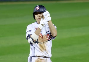 [フォト] チョン・スビン、逆転2打点の二塁打
