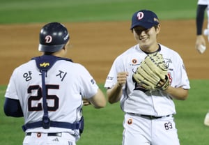 'A save that took 163 days' Doosan Bears' Kim Tae-yeon: "Best command in three years, I want to play baseball longer this fall"