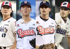 Con el "nuevo F4" en la plantilla, es imposible que Doosan abandone su objetivo de "quinto puesto o superior" tras solo un partido de postemporada (PS)