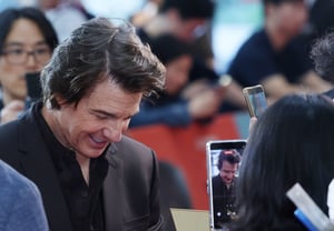 Tom Cruise en mi teléfono [★Foto]