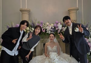 申智、♥文元和KCM婚礼共同出席…"衷心祝贺"