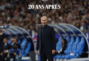 As expected, Coach Zidane is different: 'Four goals in just 14 minutes' — a resounding success in his tactical substitutions... France on an unbeaten streak of four matches since the French national team manager took charge