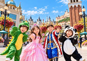Everland offers special discounts to children in costumes… 'Kids Fashion Week' draws positive response