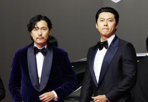 Jung Woo-sung y Hyun Bin, la elegancia del caballero [★Fotos]