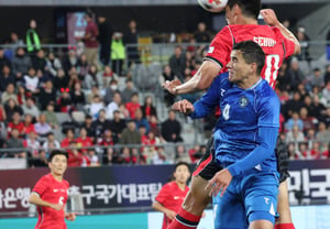 [Photo] Oh Se-hoon: "The second goal born of height"