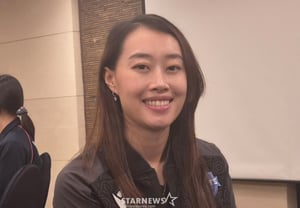 "Me gusta el tteokbokki", la "nueva Gran Muralla China de SOOP" de 192 cm, Izu Xue, también confía en liderar las estadísticas de bloqueo: "¿Compararme con los demás? Es un estrés positivo" [Desde el escenario de la V-League]
