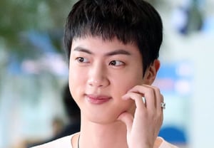 BTS's Jin, 3rd in Star Ranking Male Idol Category... 4th Place is NCT's Doyoung