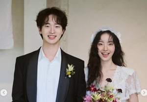 «Boda»: Jang Dong-yoon y Kim Seung-yoon, hermosas fotos de boda... «Mi amor, mi vida» [Star Issue]