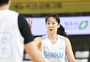 [Cheongju On-Site] "I Always Believe in Shin Ji-hyeon": Head Coach Choi Yoon-ah's Unwavering Trust... Behind the Young Shinhan Bank Team Stands a 'Veteran Captain'