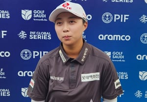 "I don't want to make excuses about my age": Kim Hyo-ju, in fine form with her shots, aims for a late surge at the 'BMW Championship'