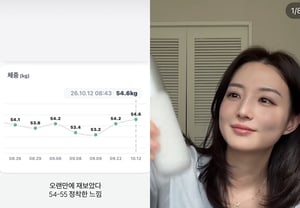 Kim So-young♥ của Oh Sang-jin, sinh con thứ hai và giảm 14kg.."Ổn định ở 54kg, sáng ăn 2 quả trứng"