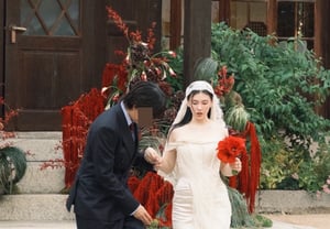 「サプライズ結婚」のキム・ヨンジ、第2子の祝福も一緒に..娘の妊娠中