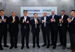 HD現代-シーメンス、釜山に「造船デジタル革新拠点」を整備