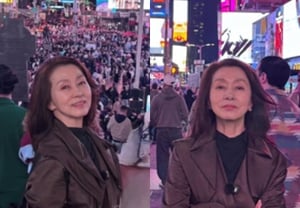 61-летняя Мун Хи Кён замечена в Нью-Йорке с подругой, которая на 38 лет моложе её: «Открываю для себя новый мир»