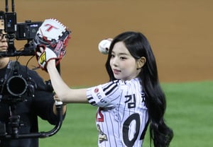 【图片】tripleS成员金采妍,连续3次投出胜利祈愿球挑战