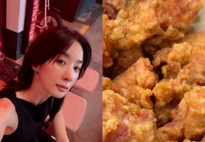 «Baja de la serie por accidente de tráfico»: Lee Chung-ah, «rehabilitación con pollo frito», su estado actual captado [Star Issue]