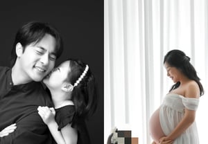 Yoon Joo-man: "La felicidad no se duplica, se multiplica por cien" ♥ Kim Ye-rin, a punto de dar a luz, en su sesión fotográfica de embarazo avanzado [Star Issue]