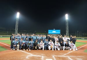 Ulsan Whales, 'US Independent League' Long Beach Coast Draw 6-6 → Meaningful 'Friendly Exchange' Before the Game Also Successfully Completed [Educational League]