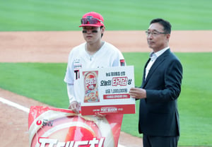 «Un hito histórico personal»: Kim Do-young, «¿Se ve la pelota como una sandía?», y la respuesta fue no [En vivo desde el Playoff Preliminar 1]
