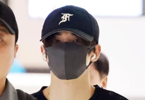 Hyunjin de Stray Kids, "guapo incluso con mascarilla" [★Fotos]