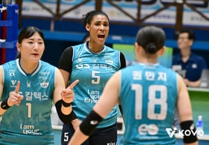 「シルバ30点猛攻＋MVP」GSカルテックス、道路公社を「また」泣かせた··· フルセット激闘の末、V7が「歴代最多優勝」の偉業を達成