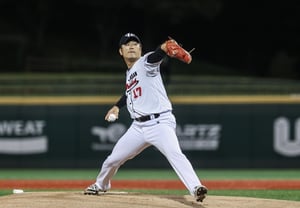 「LGの変わらぬ関心」岡田151kmの快投！ 蔚山ウェールズ、サムスンも破った→3勝1分でFall Leagueの首位を走る