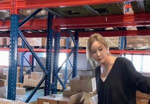 Shoo, who settled her gambling debts, hits it big globally with a "cosmetics business"… "Shipping to Bangladesh"