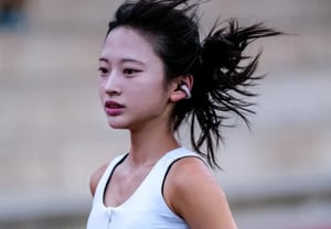 「生理が来て血を流しながら走った」陸上の女神の真の闘志··· 足に血を染めてさらに17km走り抜くマラソン完走