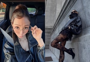 “卖淫被判罚金刑”的Jina,拍摄活动概念照?差点认不出来