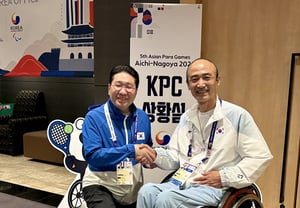 「AG選手団長を務めた」イ・サンヒョン大韓サイクル連盟会長、障害者AGの現場を訪問「すべての選手の挑戦と成果は等しく尊重されるべきだ」