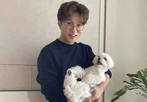 "Finally Walking"… Park Sung-kwang, "Lee Sol-i's Love," Shares Update on Gwangbok, His Dog Who Has Recovered Health After Major Surgery [Star Issue]