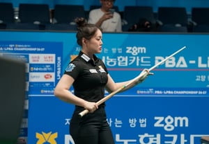 "Sis, do well" — From Round of 64 Elimination to a Direct Run to the Final: Kim Bo-mi Aims for First Title in "Fourth Time's the Charm"… Opponent Is Five-Time Champion Im Jeong-suk [PBA Tour]