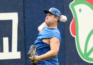 [Photo] Lee Seung-hyun, "Determined for a Perfect Inning"