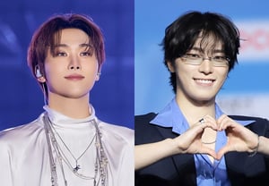 Seungwan y Dino, hoy (día 26), incorporados simultáneamente como músicos militares... SEVENTEEN, en plena pausa militar [Star Issue]