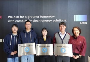 Hanwha Q-Cells Pangyo Center Earns 'Excellent Safety Management Laboratory' Certification