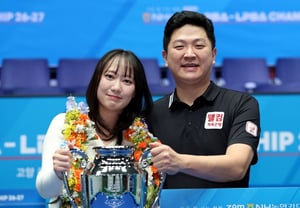 「あなた、私が稼いでくるからビリヤードだけして」メンタルを立て直したチョ・ゴンフィ、賞金6億ウォン突破··· 『唯一のシーズン2勝』の大賞も狙う [PBAツアー]