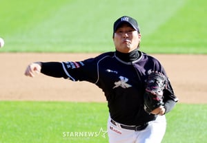 [フォト] 「尚武戦1イニングを一気に決める」KTウ・ギュミン