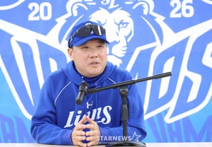 [Photo] Manager Park Jin-man: "Watch out for Choi Hyeong-woo's defense"