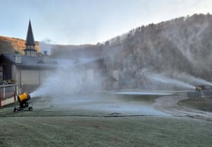 High1 Resort begins first snowmaking operations; ski resort preparations in full swing