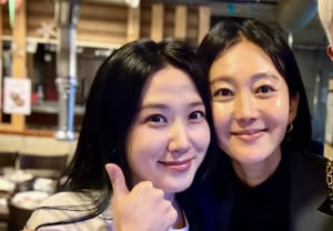 Yum Jung-ah goes on a date with Park Eun-bin, who plays her daughter… The warm mother-daughter chemistry extends into real life