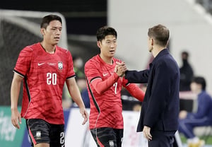 "The team captain is Son Heung-min. I have nothing more to add": Moreno's firm response... Unwavering trust amid '96LINE discord rumors' [Cheonan on-site]