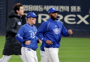 [Photo] 'Samsung's Fearsome Left-Handed Lineup'