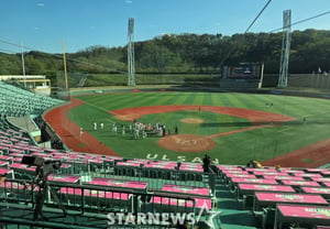 LG, which held on with four double plays, crumbled in the bottom of the 9th inning with two outs: Long Beach's walk-off two-run homer in U.S. independent league → 11-game winless streak ends, advances to championship [KBO Fall League Semifinal On-Site Review]