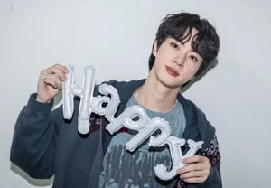 BTS's Jin sweeps fan hearts~♥ Dominates Star Planet December Anniversary Vote with Overwhelming No. 1 Finish