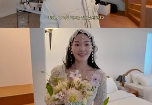 刘怡瑟,挺过流产之痛重拍纪念婚礼……全珍“又感激又愧疚,不禁哽咽”
