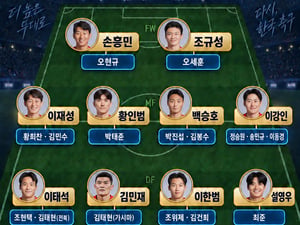 '4-4-2 떴다' SON 최전방 투톱-이강인 오른쪽 윙, 모레노호 '주전 경쟁 구도' 공개됐다