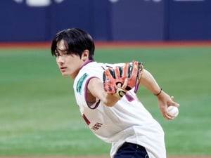 [포토] 에릭, 어느새 고척돔 스나이퍼