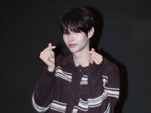 클유아 김성민 '깜찍 손하트'[★포토]